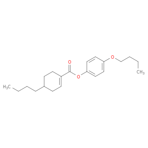 1-Cyclohexene-1-carboxylic acid, 4-butyl-, 4-butoxyphenyl ester