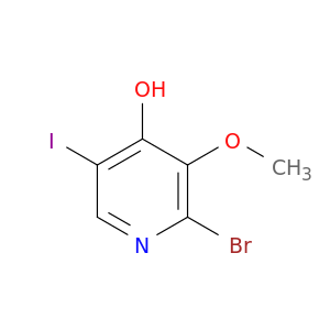 2-Bromo-5-Iodo-3-甲氧基-4-吡啶醇