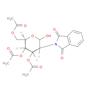 (2R,3S,4R,5R,6R)-2-(乙酰氧基甲基)-5-(1,3-二氧代异吲哚啉-2-基)-6-羟基四氢-2H-吡喃-3,4-二乙酸二酯