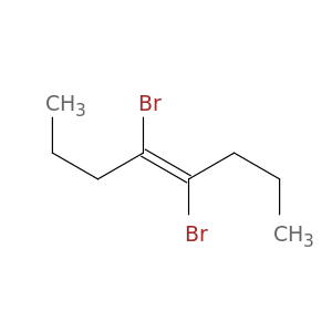 4-Octene, 4,5-dibromo-, (E)-
