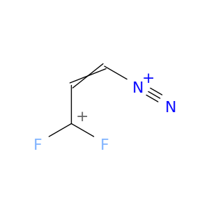 Propenylium, 3-diazonio-1,1-difluoro-