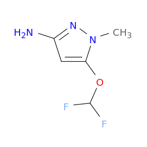 5-(difluoromethoxy)-1-methyl-1H-pyrazol-3-amine