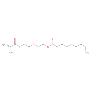 Nonanoic acid, 2-[2-[(2-methyl-1-oxo-2-propenyl)oxy]ethoxy]ethyl ester