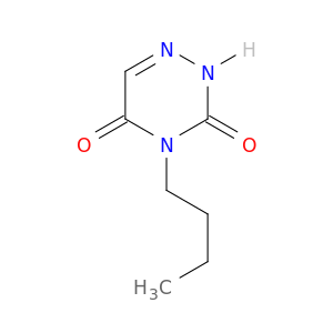 1,2,4-Triazine-3,5(2H,4H)-dione, 4-butyl-