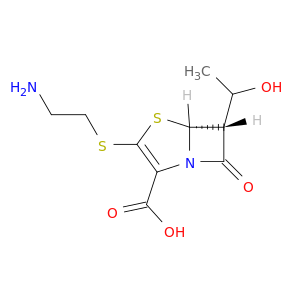 (5R,6R)-3-(2-aminoethylsulfanyl)-6-(1-hydroxyethyl)-7-oxo-4-thia-1-azabicyclo[3.2.0]hept-2-ene-2-carboxylic acid