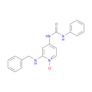 Urea, N-phenyl-N'-[2-[(phenylmethyl)amino]-4-pyridinyl]-, N-oxide