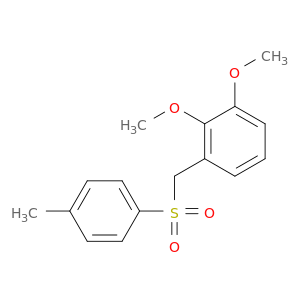 Benzene, 1,2-dimethoxy-3-[[(4-methylphenyl)sulfonyl]methyl]-