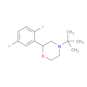 Morpholine,2-(2,5-difluorophenyl)-4-(1,1-dimethylethyl)-