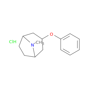8-methyl-3-phenoxy-8-azabicyclo[3.2.1]octane hydrochloride(1:1)