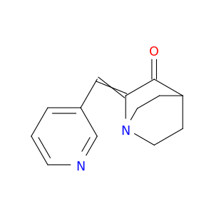 1-Azabicyclo[2.2.2]octan-3-one, 2-(3-pyridinylmethylene)-