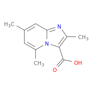 2,5,7-三甲基咪唑[1,2-A]吡啶-3-羧酸