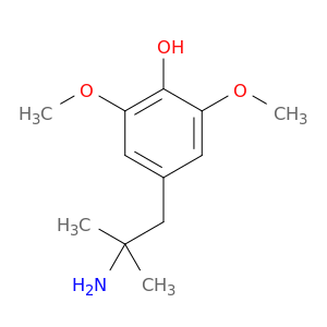 Phenol, 4-(2-amino-2-methylpropyl)-2,6-dimethoxy-