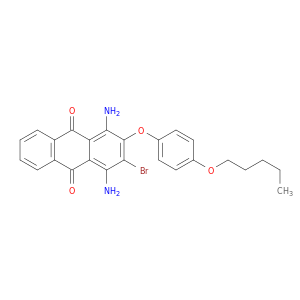 9,10-Anthracenedione, 1,4-diamino-2-bromo-3-[4-(pentyloxy)phenoxy]-