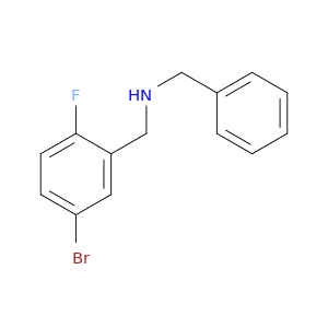 2-(Benzylaminomethyl)-4-bromo-1-fluorobenzene