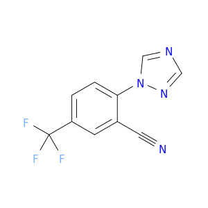 2-(1H-1,2,4-Triazol-1-yl)-5-(trifluoromethyl)benzonitrile
