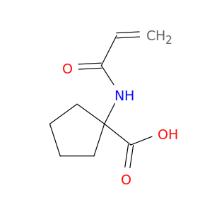 Cyclopentanecarboxylic acid, 1-[(1-oxo-2-propenyl)amino]-