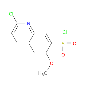 2-Chloro-6-methoxyquinoline-7-sulfonyl Chloride