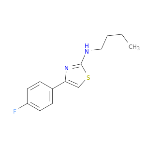 N-Butyl-4-(4-fluorophenyl)-1,3-thiazol-2-amine