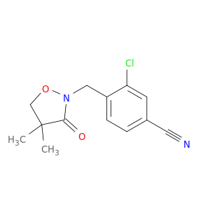 Benzonitrile, 3-chloro-4-[(4,4-dimethyl-3-oxo-2-isoxazolidinyl)methyl]-
