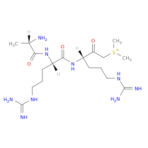 L-氨基酰胺,L-alanyl-N-[4-[(氨基酰亚胺甲基)氨基]-1-[(二甲基磺基)乙酰基]-,(S)-