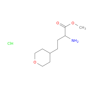 Methyl 2-amino-4-(tetrahydro-2H-pyran-4-yl)butanoate hydrochloride