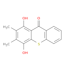 9H-Thioxanthen-9-one, 1,4-dihydroxy-2,3-dimethyl-