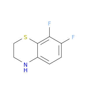2H-1,4-Benzothiazine,7,8-difluoro-3,4-dihydro-