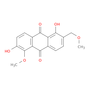 9,10-Anthracenedione, 1,6-dihydroxy-5-methoxy-2-(methoxymethyl)-
