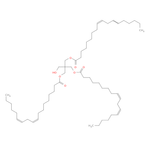 9,12-十八二碳二烯酸(9Z,12Z)-,2-(羟甲基)-2-[[(9Z,12Z)-1-氧代-9,12-十八二氯二烯基]氧基]-1,3-丙二基酯