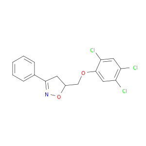 Isoxazole, 4,5-dihydro-3-phenyl-5-[(2,4,5-trichlorophenoxy)methyl]-