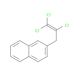 Naphthalene, 2-(2,3,3-trichloro-2-propenyl)-