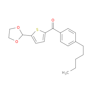 5-(1,3-DIOXOLAN-2-YL)-2-(4-PENTYLBENZOYL)THIOPHENE