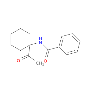 Benzamide, N-(1-acetylcyclohexyl)-