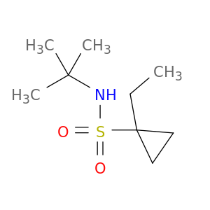 N-(TERT-BUTYL)-1-ETHYL-CYCLOPROPANESULFONAMIDE