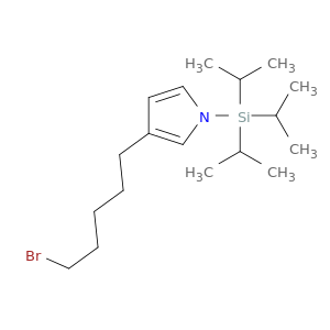 1H-Pyrrole, 3-(5-bromopentyl)-1-[tris(1-methylethyl)silyl]-