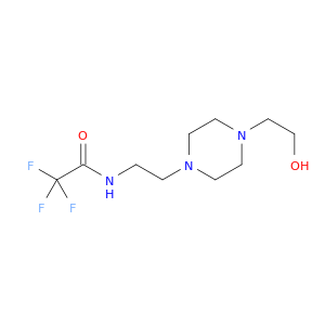 Acetamide, 2,2,2-trifluoro-N-[2-[4-(2-hydroxyethyl)-1-piperazinyl]ethyl]-