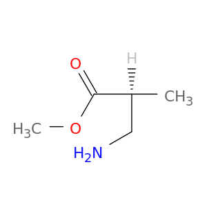 Propanoic acid, 3-amino-2-methyl-, methyl ester, (2S)-