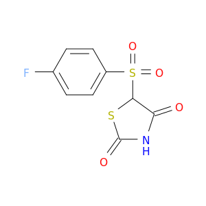 2,4-Thiazolidinedione, 5-[(4-fluorophenyl)sulfonyl]-