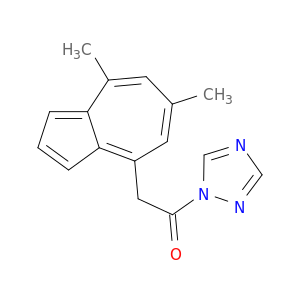 1H-1,2,4-Triazole, 1-[(6,8-dimethyl-4-azulenyl)acetyl]-