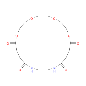 1,4,7,10-Tetraoxa-15,18-diazacyclodocosane-11,14,19,22-tetrone