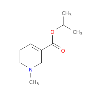 3-Pyridinecarboxylicacid, 1,2,5,6-tetrahydro-1-methyl-, 1-methylethyl ester