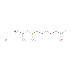 Sulfonium, (5-carboxypentyl)methyl(1-methylethoxy)-, chloride