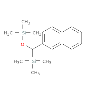 Silane, trimethyl[2-naphthalenyl(trimethylsilyl)methoxy]-