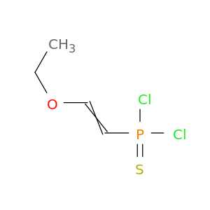 Phosphonothioic dichloride, (2-ethoxyethenyl)-