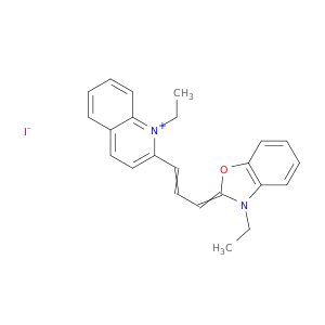 喹啉,1-乙基-2-[3-(3-乙基-2(3H)-苯并恶唑基丙烯)-1-PhOREN-1-Y1]-,碘(1：1)