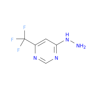 4(1H)-Pyrimidinone, 6-(trifluoromethyl)-, hydrazone