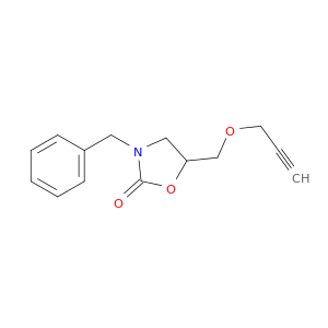 2-Oxazolidinone,3-(phenylmethyl)-5-[(2-propyn-1-yloxy)methyl]-