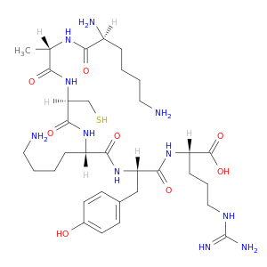 L-Arginine, L-lysyl-L-alanyl-L-cysteinyl-L-lysyl-L-tyrosyl-