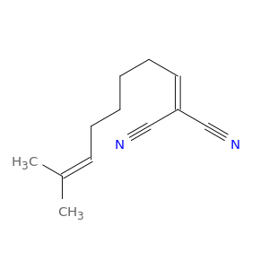 Propanedinitrile, (7-methyl-6-octenylidene)-