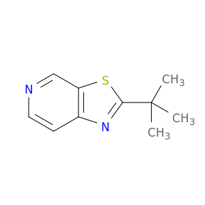 2-(1,1-二甲基乙基)噻唑[5,4-C]吡啶